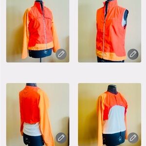 NWOT Saucony women’s Three  in one Windbreaker Jacket
Size M